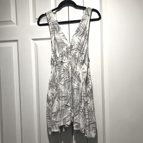Rip Curl Palm Print Flowy Tank - Picture 1 of 4